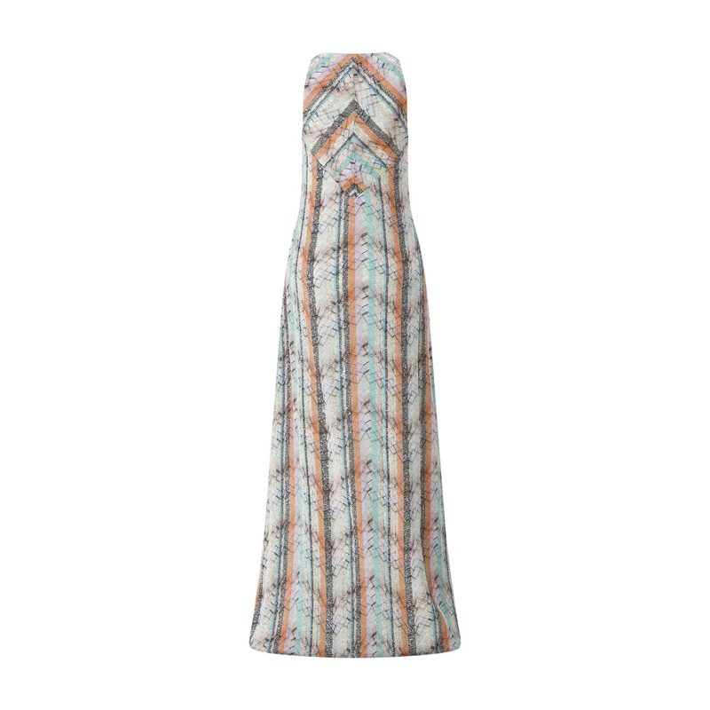 Missoni Maxi-jurk Maxikleid mit Muster mehrfarbig(Image 2)