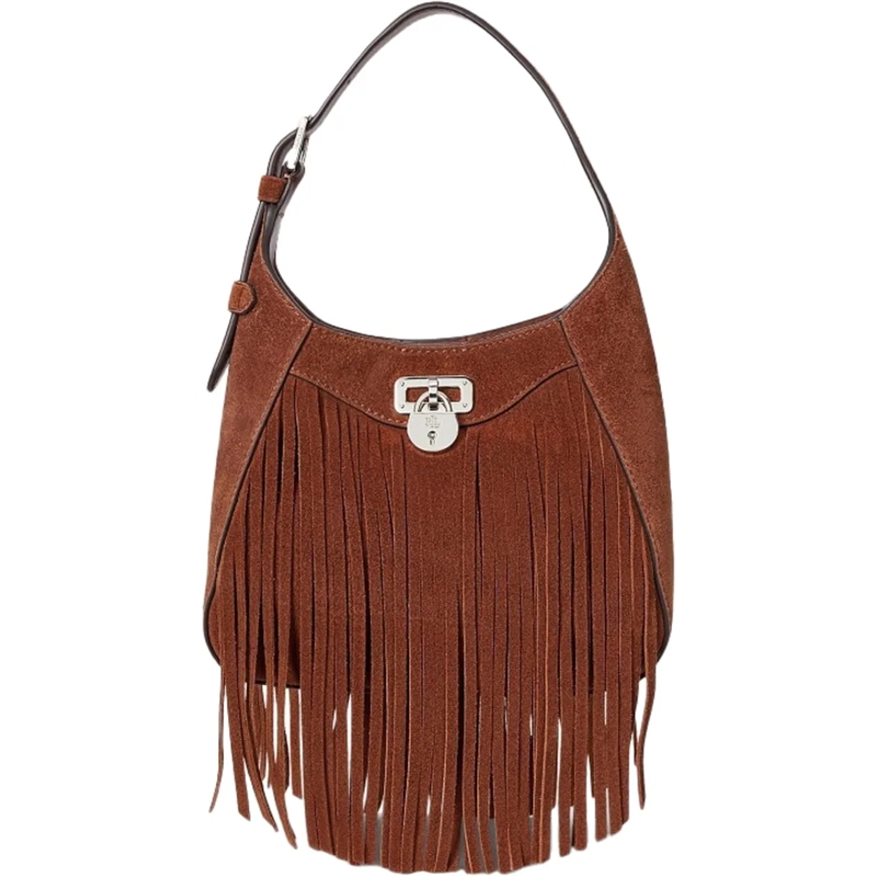 Ralph Lauren Schultertasche Bags Brown braun