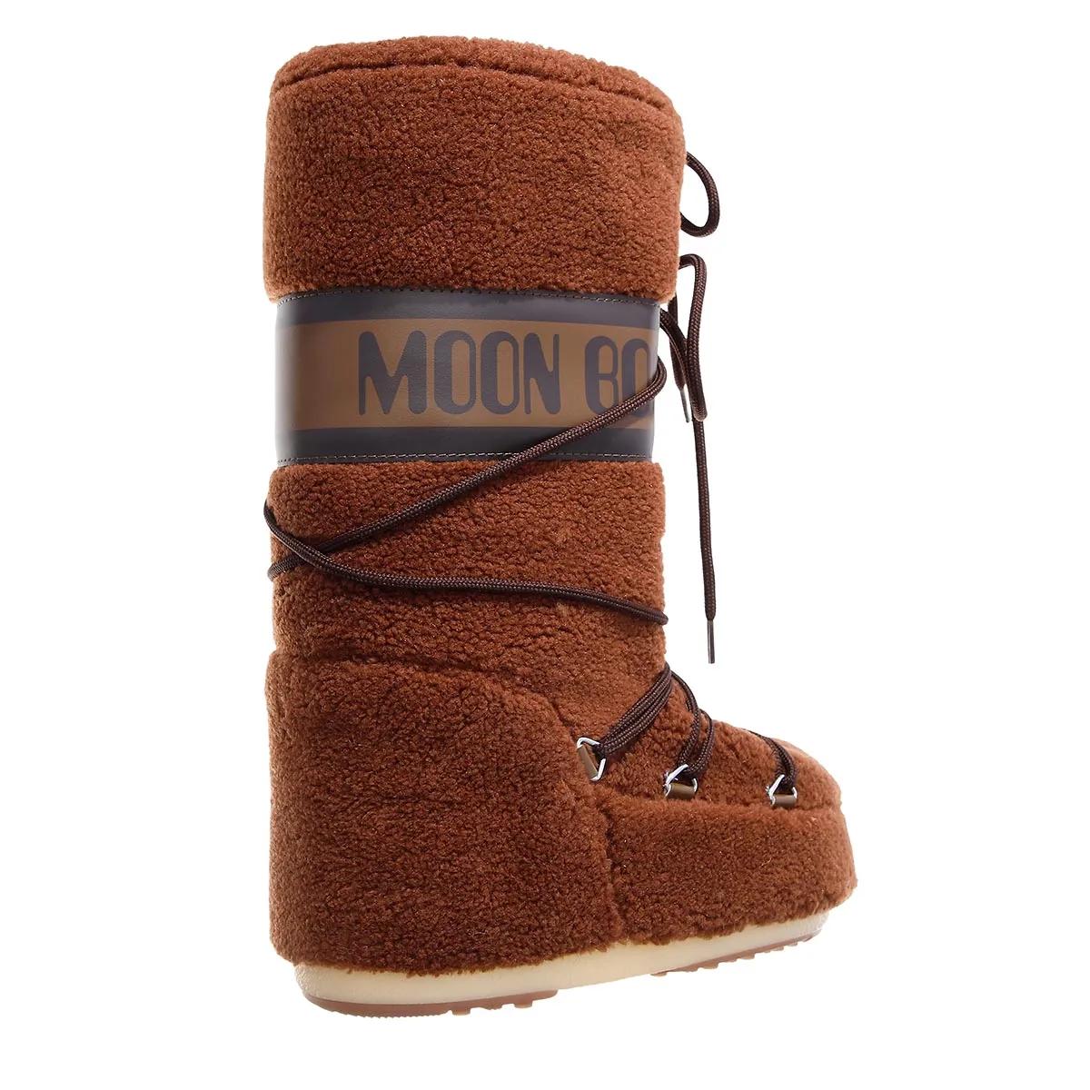 Thumbnail - Moonboot Winterboots - Mb Icon Fleece - Gr. 35_38 - in Braun - für Damen