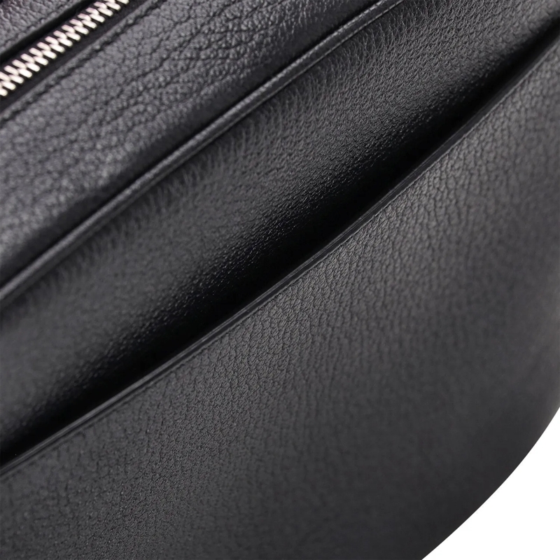 Saint Laurent Schultertasche Umhängetasche aus Leder schwarz(Image 5)