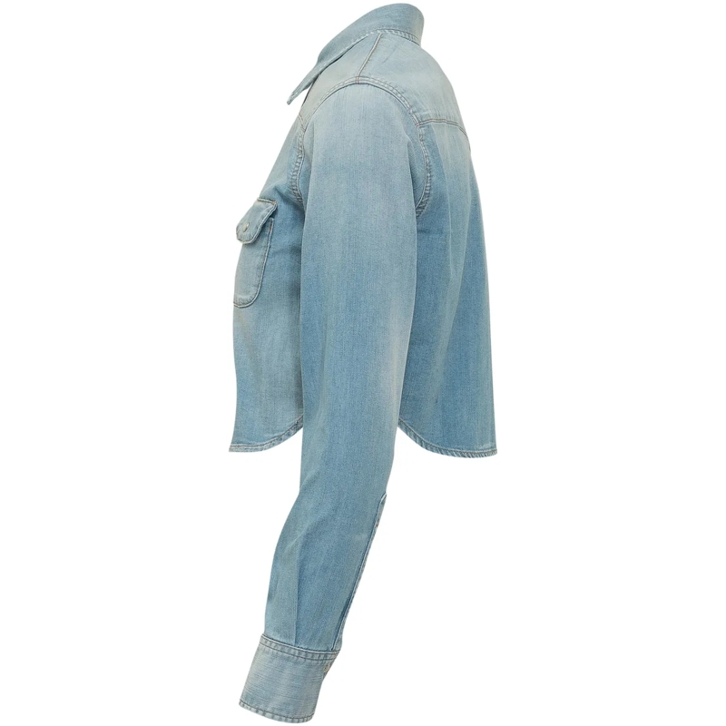 Dsquared2 Chemisier Camicia Mini Western in Denim hellblau(Image 3)