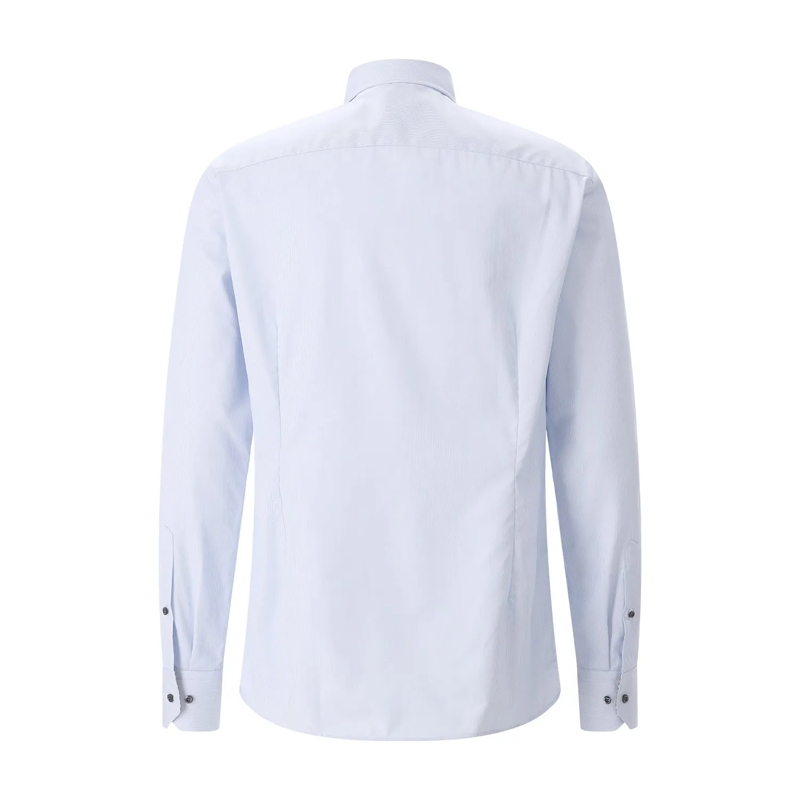 STENSTRÖMS Hemd Slim-Fit Hemd aus Baumwolle blau(Image 2)