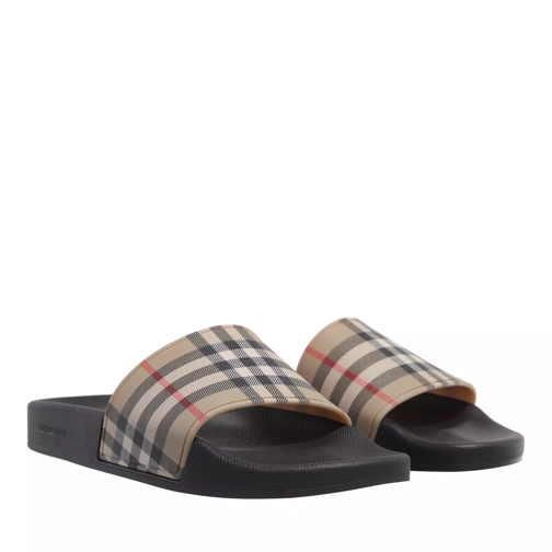 Burberry Furley Checked Archive Beige Slide