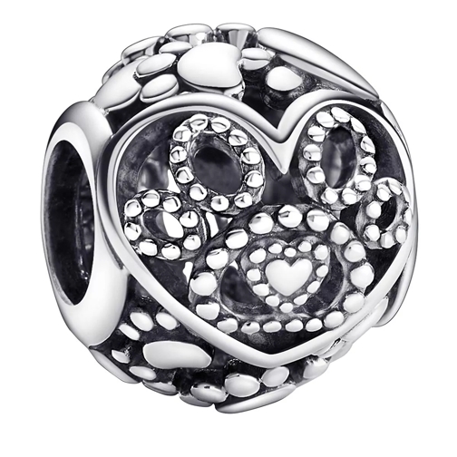Pandora Tierbaby Herzen & Pfotenabdrücke Charm Sterling silver Anhänger
