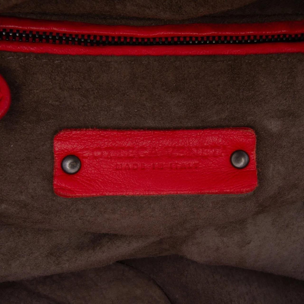 Thumbnail - Bottega Veneta Hobo Bags - Nappa Intrecciato Cube Shoulder Bag - Gr. unisize - in Rot - für Damen
