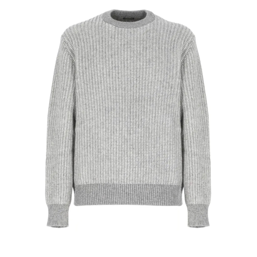 Zegna Pullover Cashmere Sweater Grey