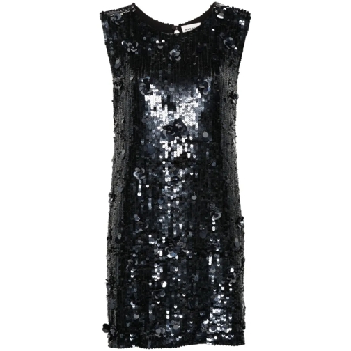 P.A.R.O.S.H. Mini-Kleider Sequin Embellishment Dress Black