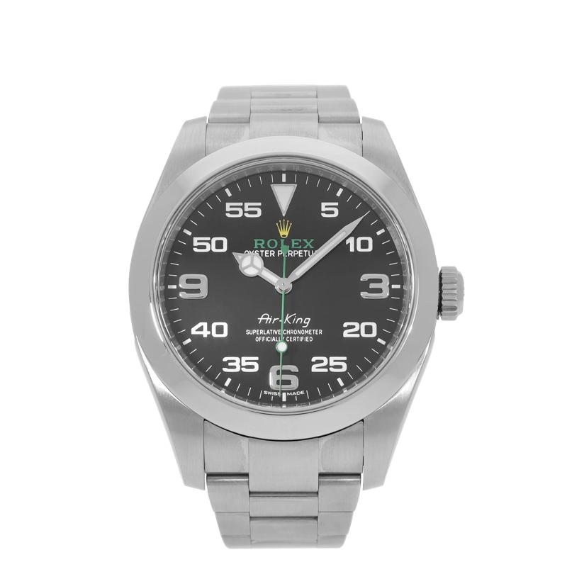 Rolex Automatikuhr Air-King Schwarz(Image 2)