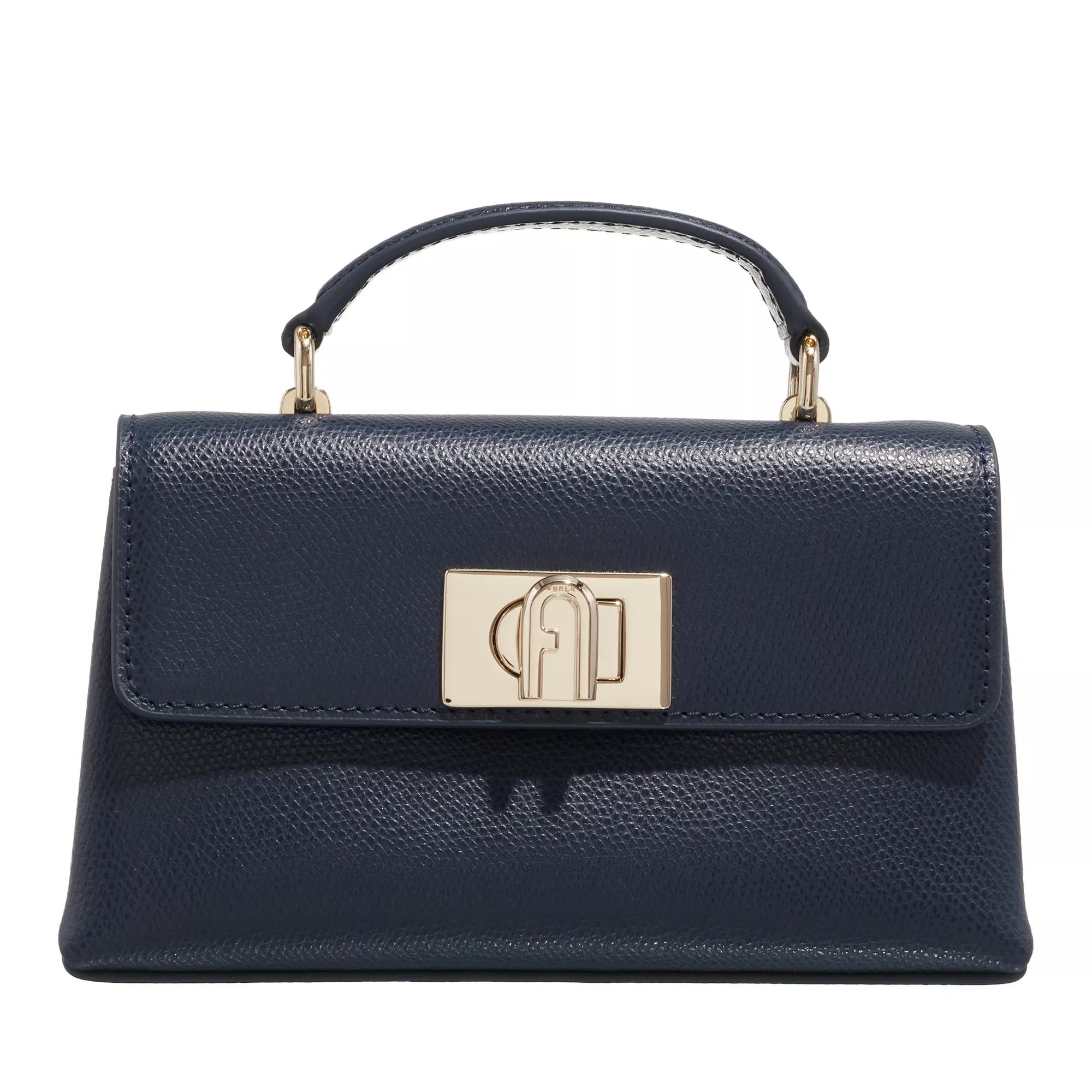 Furla Crossbody Bags - Furla 1927 Mini Crossbody Top Handle - Gr. unisize - in Blau - für Damen