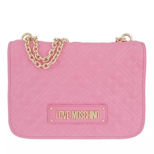 Love Moschino Borsa Quilted Nappa Pu  Rosa Crossbody Bag