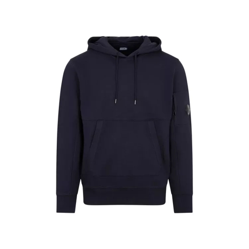 CP Company Blue Cotton Hoodie Blue 