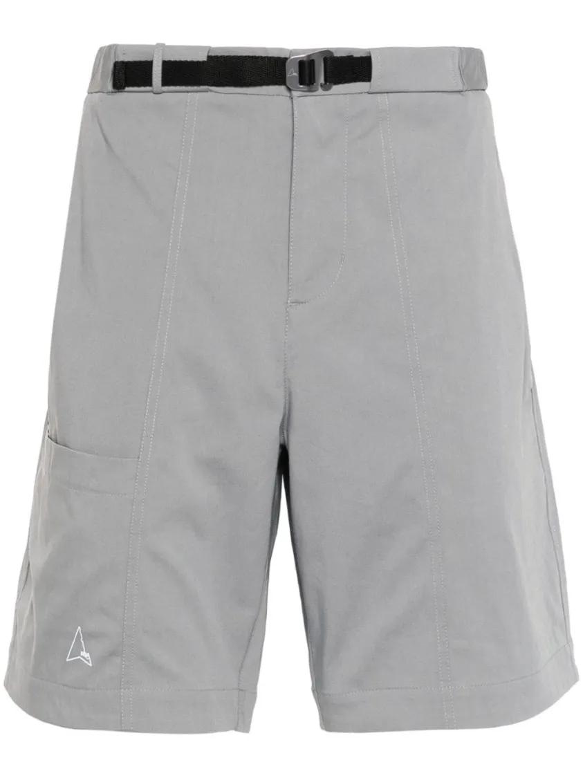 Roa - Cotton Bermuda Shorts - Größe XL - grau