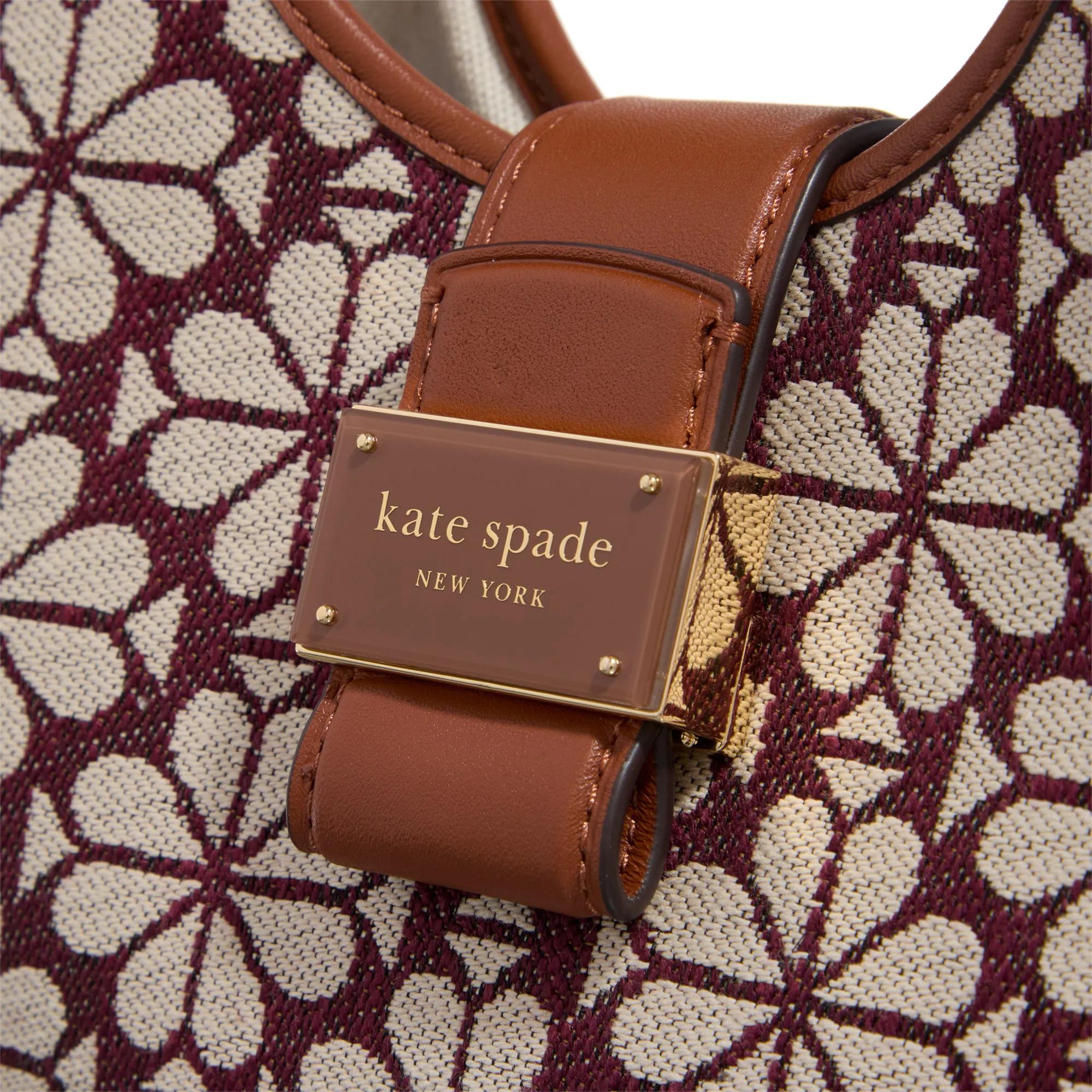 kate spade new york Hobo bags Spade Flower Jacquard Shoulder in bruin