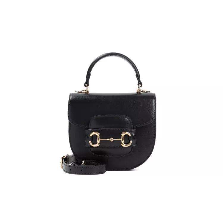 Gucci Totes - Mini Horsebit 1955 Tote Bag - Gr. unisize - in Schwarz - für Damen