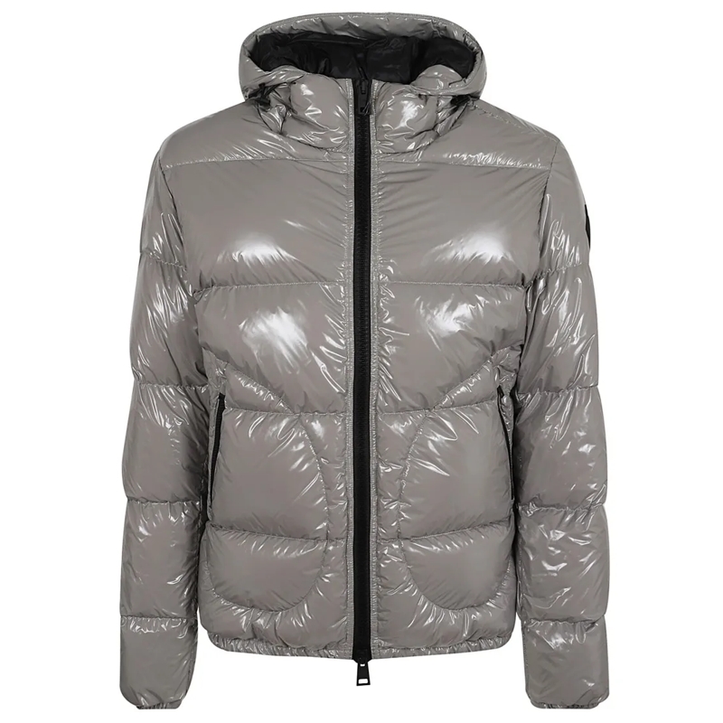 Herno Daunenjacke Grey Bomber Jacket Grey