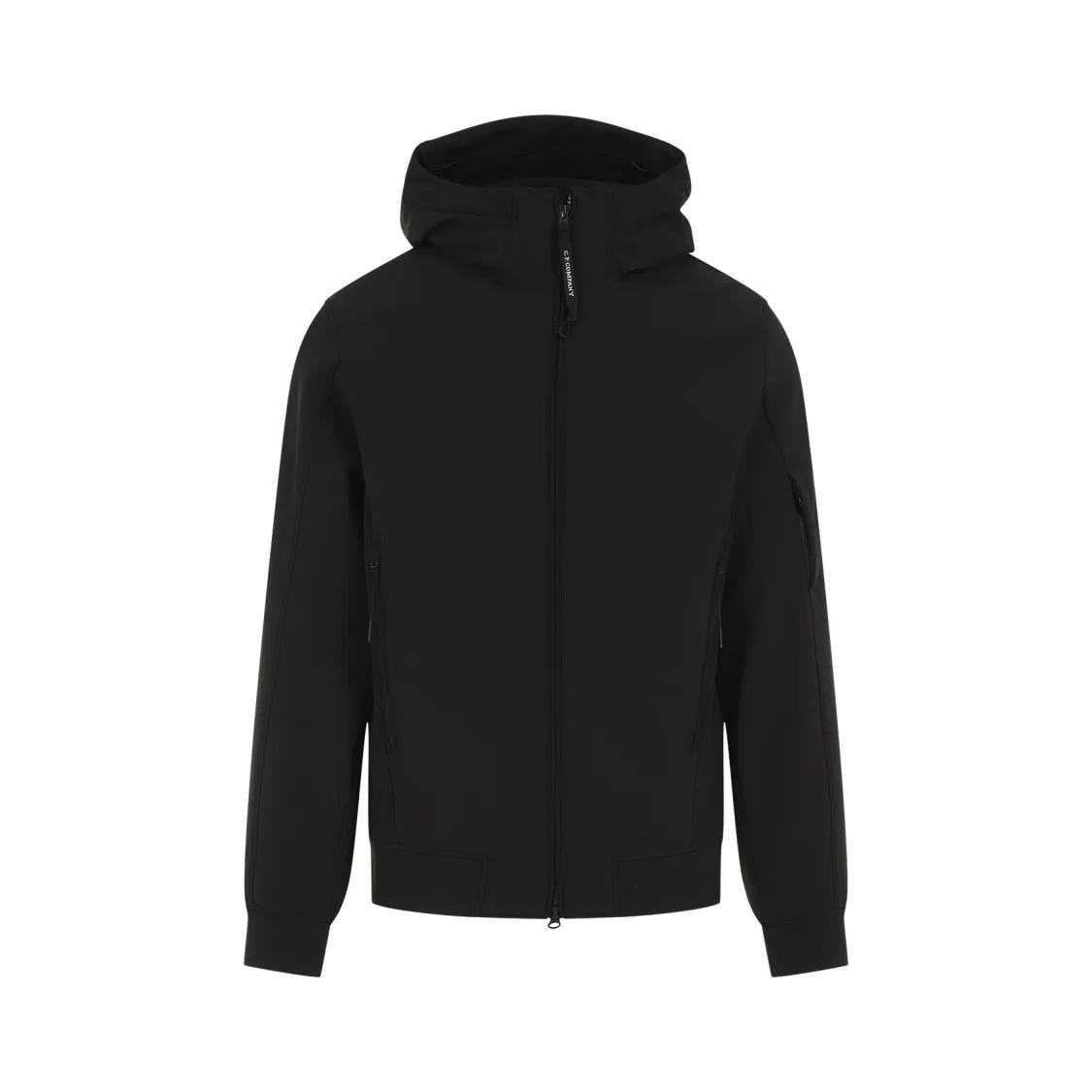 CP Company - Black Short Jacket In Cp Shell - Größe L - schwarz