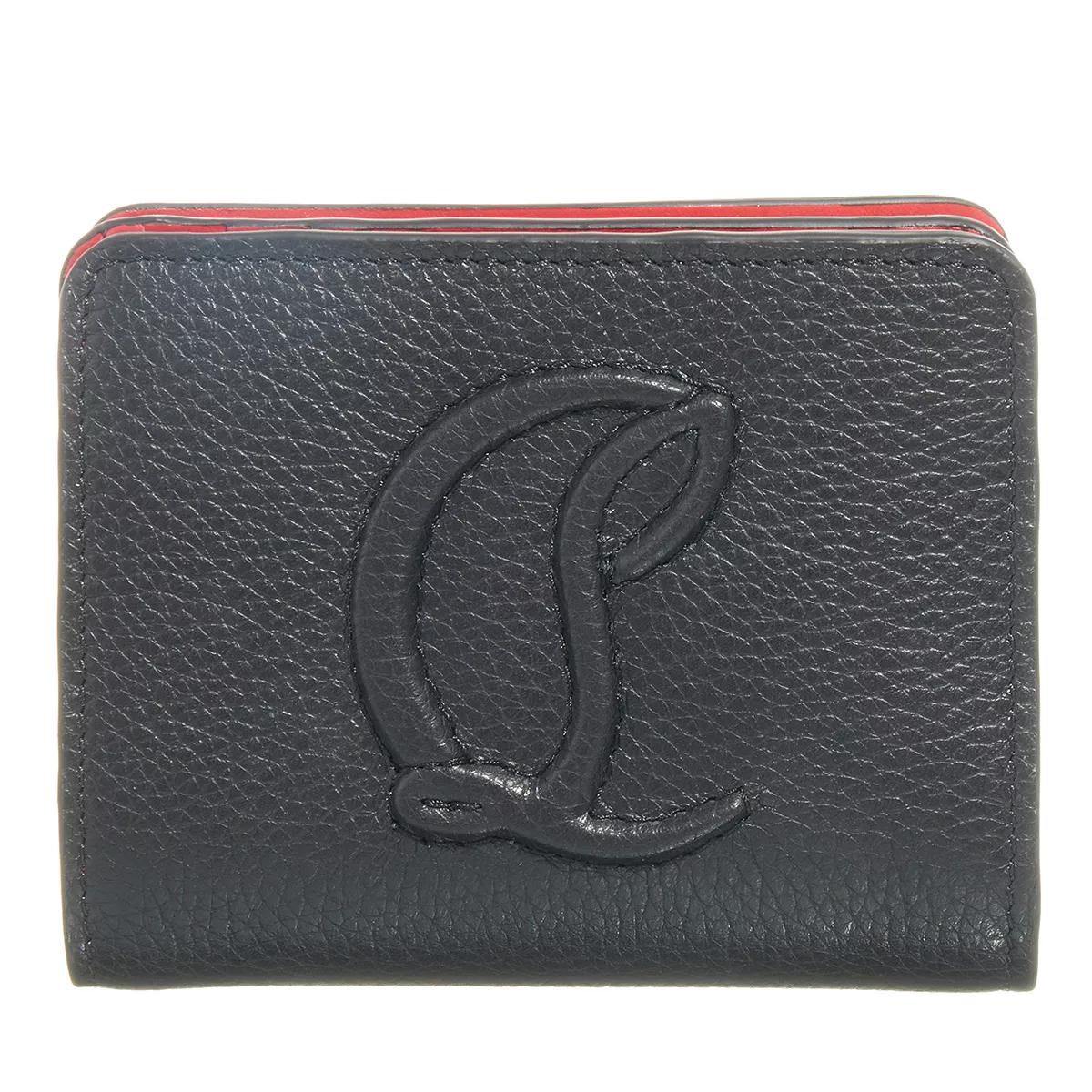 Christian Louboutin Portemonnaie - By My Side Compact Wallet - Gr. unisize - in Schwarz - für Damen