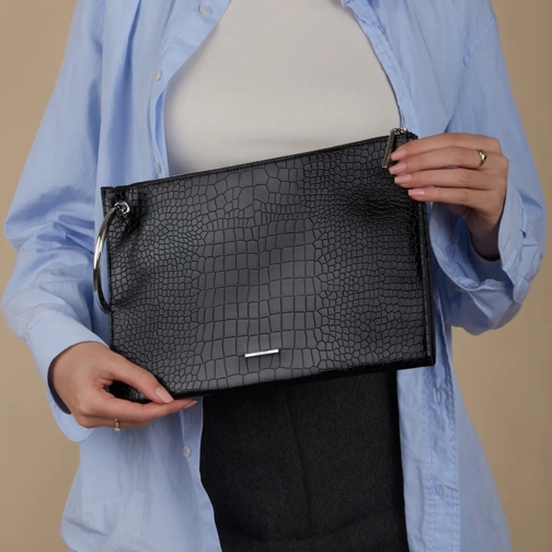 Calvin Klein Clutch Ring Clutch Schwarz (Image 2)
