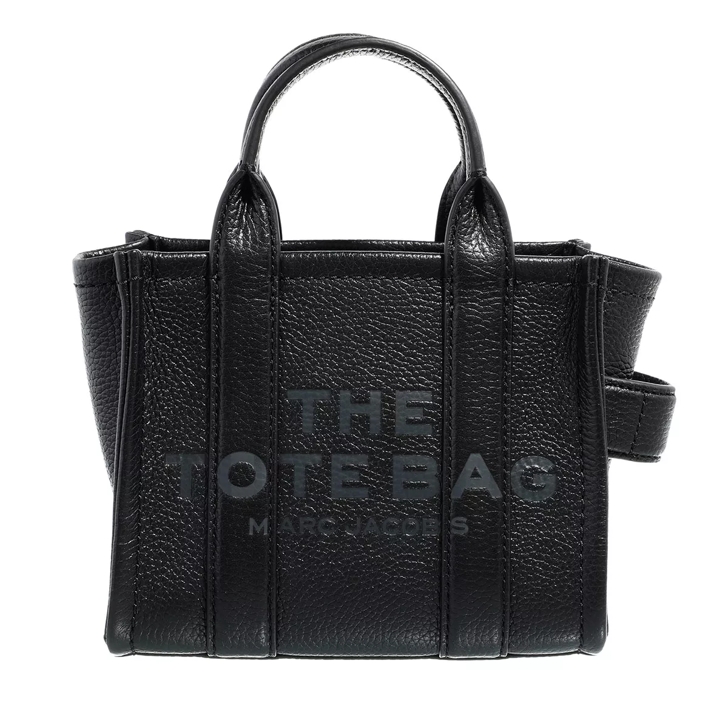 Marc jacobs black leather shoulder bag on sale