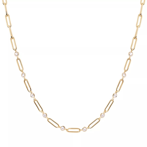 PDPAOLA Miami Gold Chain Necklace Gold Collier court