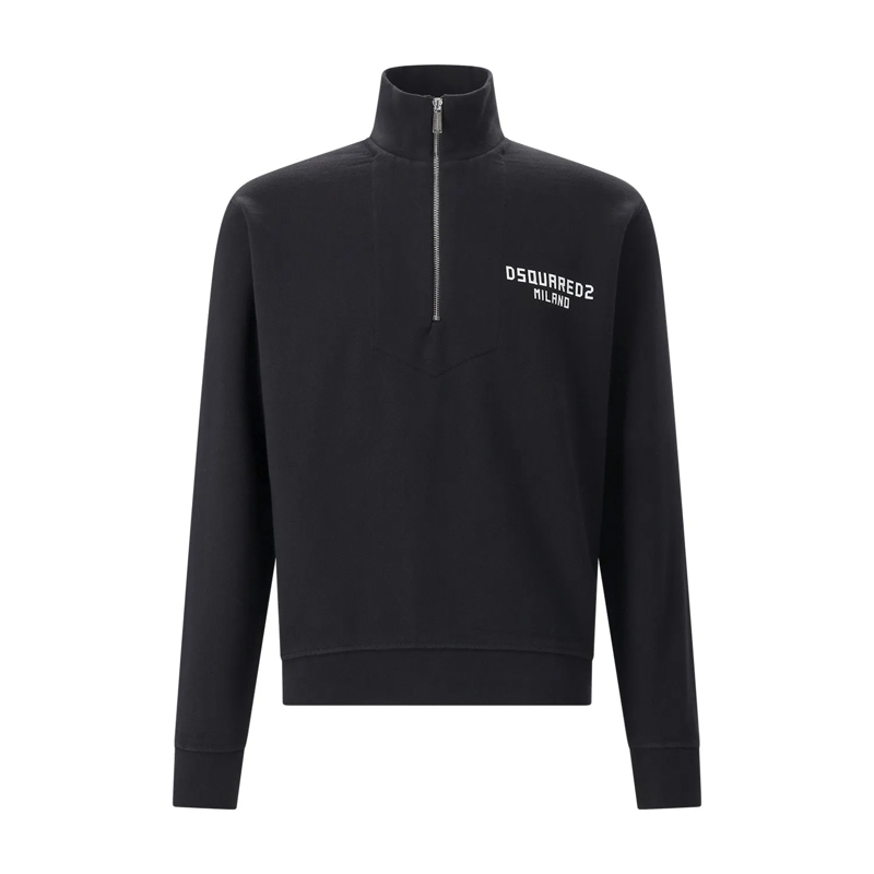 Dsquared2  Troyer aus Baumwolle schwarz
