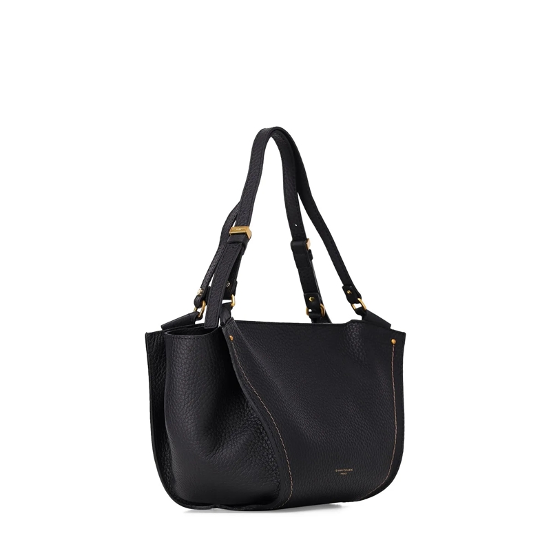 Gianni Chiarini Sac à bandoulière Tasche Bloom aus Leder schwarz(Image 8)