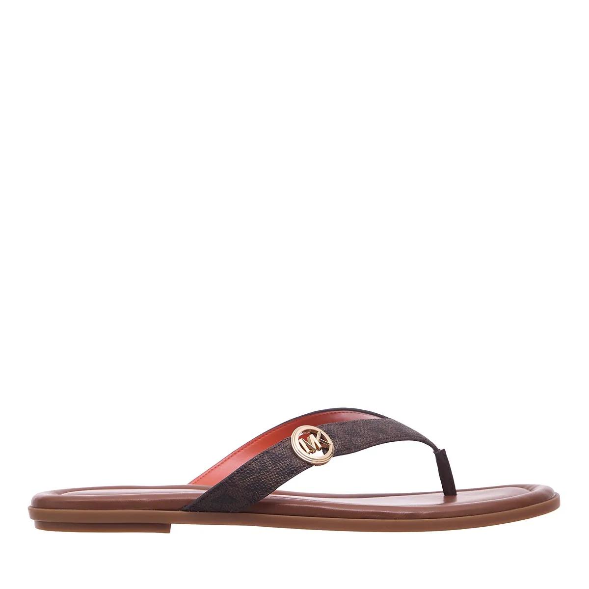 Michael Kors Sandalen - Erin Thong Sandal in bruin