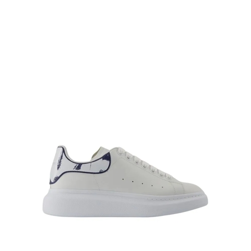 Alexander McQueen Oversized Sneakers - Leather - White White Low-Top Sneaker