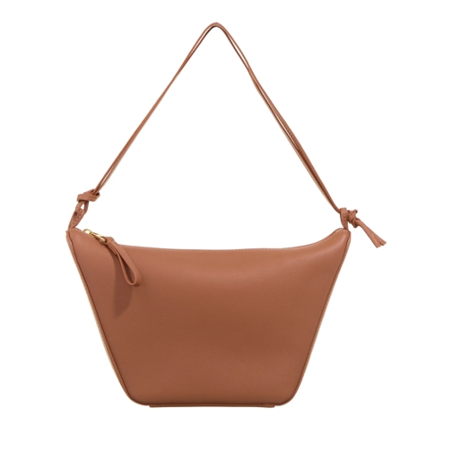 Loewe Mini Hammock Hobo bag in classic calfskin Tan Borsa hobo