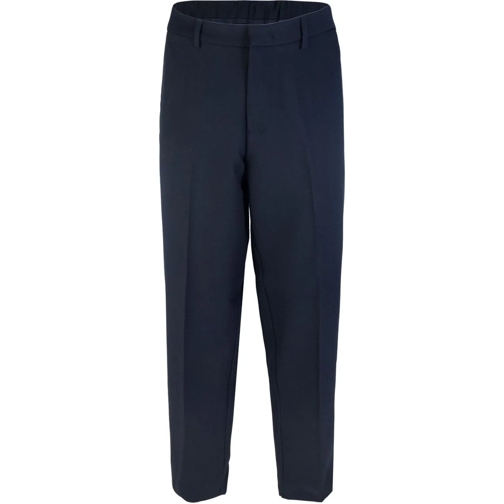 Emporio Armani Casual Broek Emporio Armani Trousers Blue blau