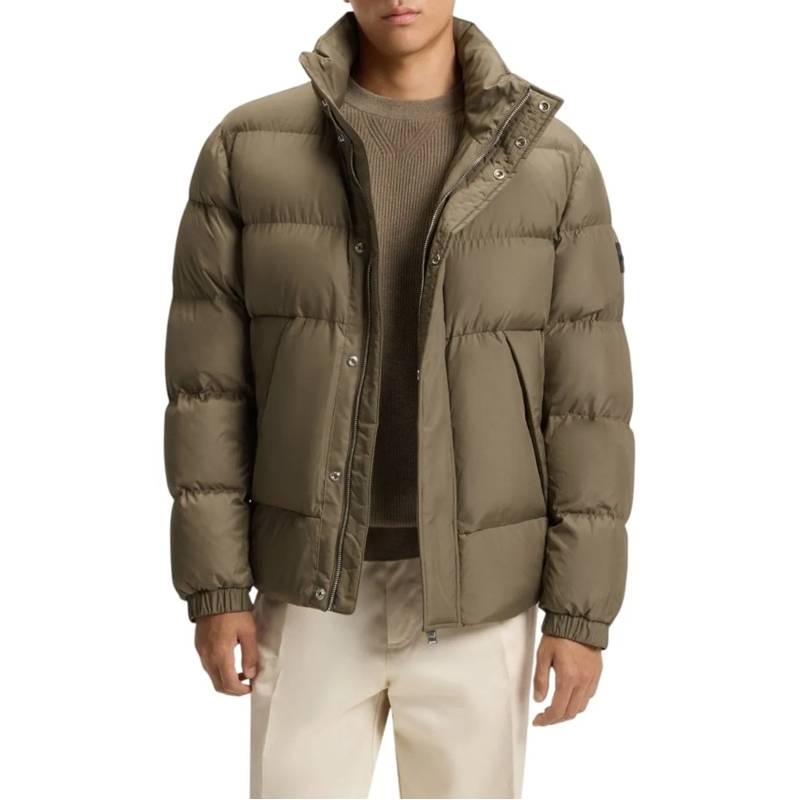 Boss Daunenjacke Heren Jas braun