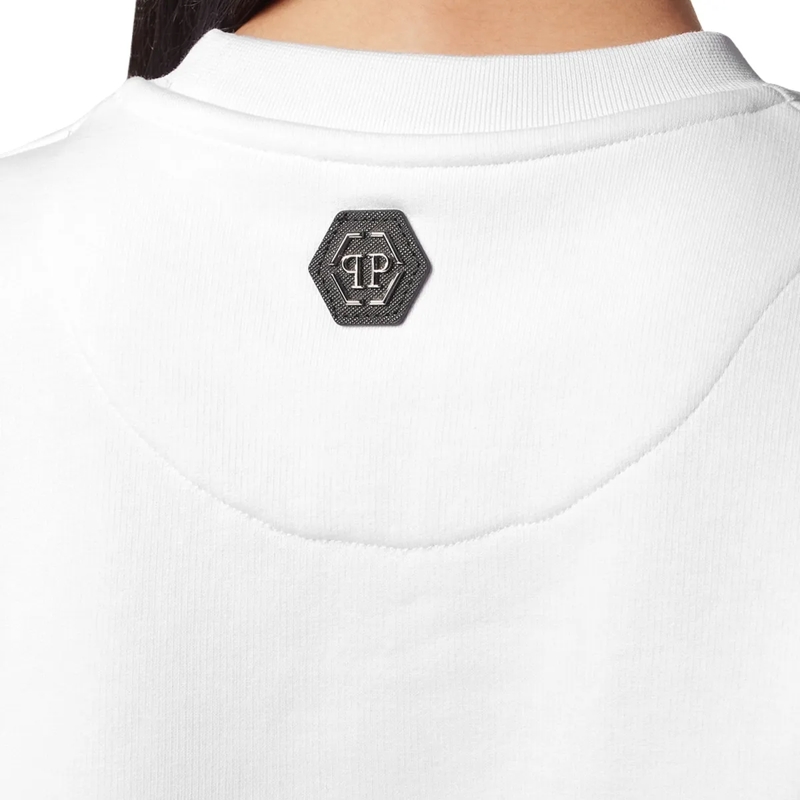 Philipp Plein Top Sweatshirt Bombing Graffiti weiss(Image 5)