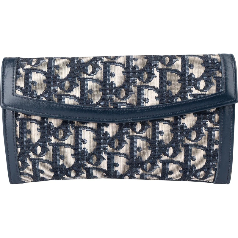Christian Dior Tote Christian Dior Trotter Monogram Clutch blau