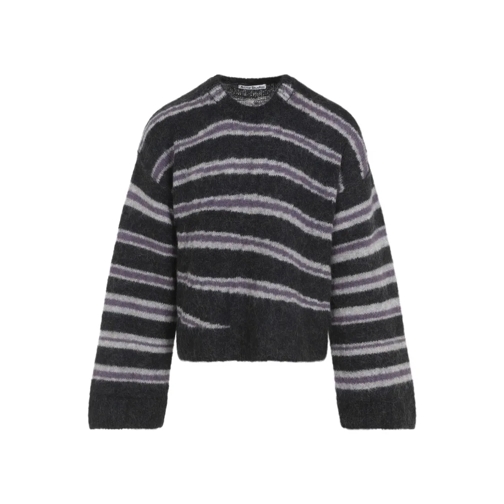 Acne Studios Dark Grey Sweater Grey Trui