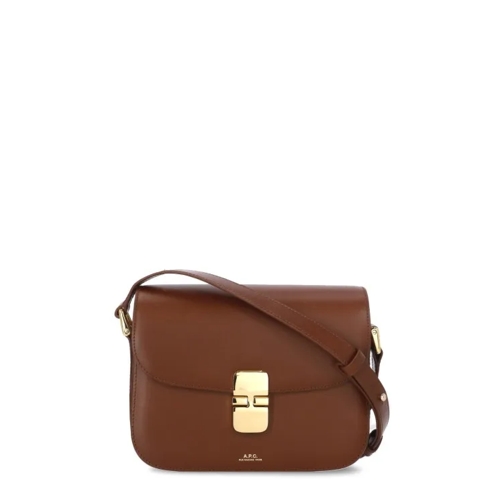 A.P.C. Grace Shoulder Bag Brown Schoudertas