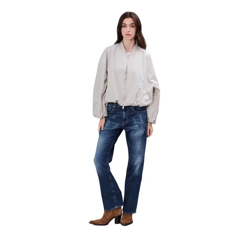 True Religion Daunenjacke - Lange Ärmel- Kastenförmiger Schnitt- Verstellb beige(Image 4)