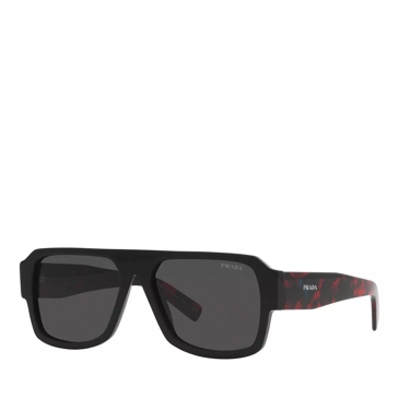 Prada black aviator store sunglasses