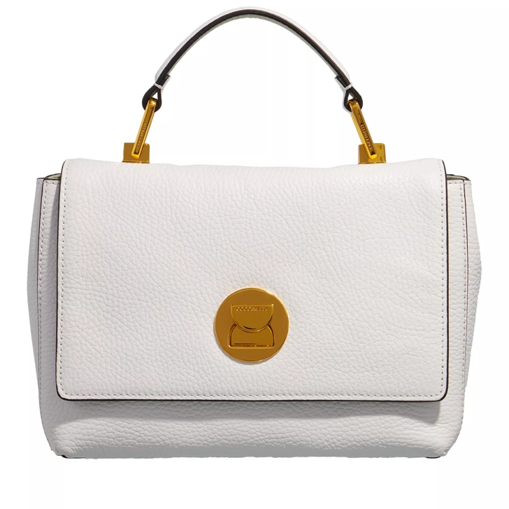 Coccinelle Liya Bril.Wh Cela.Gr Satchel