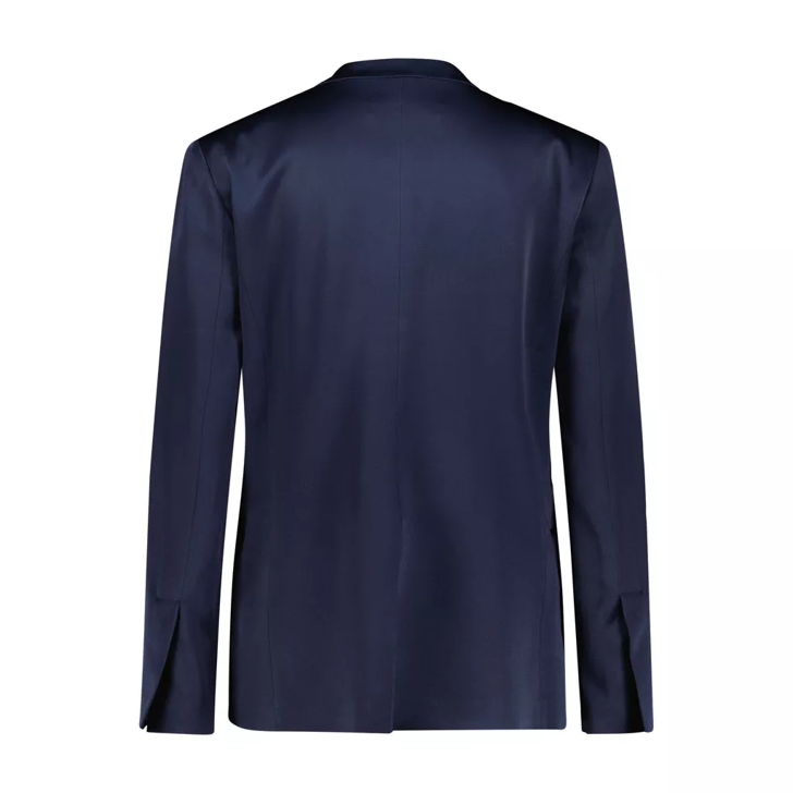 Liviana Conti Blazer aus Satin 48104299233626 Dunkelblau