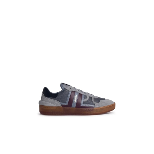 Lanvin Low-Top Sneaker 'Clay' Grey Leather Blend Sneakers Grey