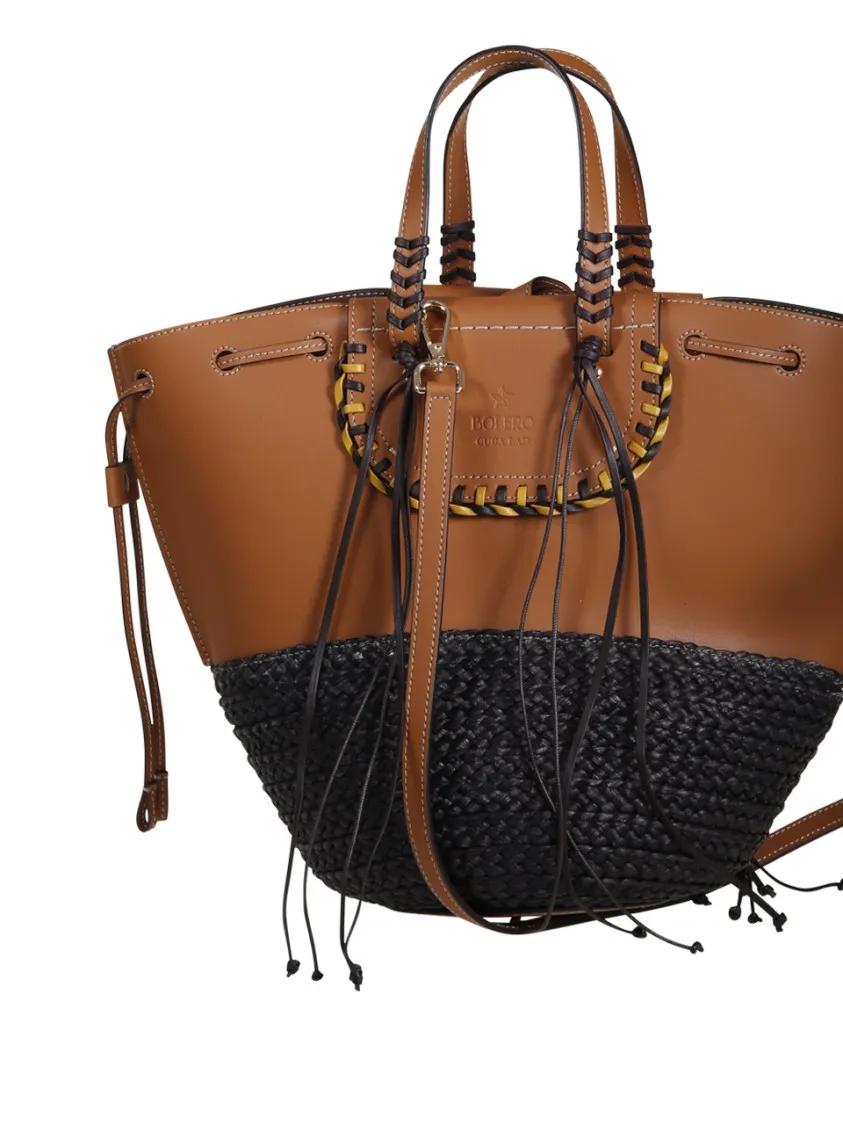 Cuba Lab Hobo bags Bolero Medium Bag in beige