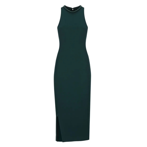 Pinko Midi-Röcke Viscose Dress Green