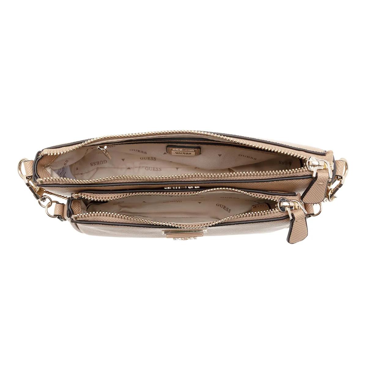Guess Crossbody bags Noelle Dbl Pouch Crossbody in beige