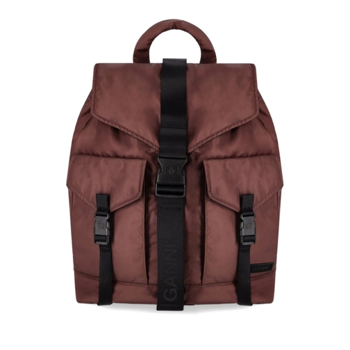 GANNI Rucksack GANNI TECH SCHOKOLADE RUCKSACK schwarz