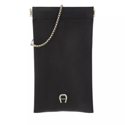 AIGNER Fashion Phone Pouch Black Phone Bag