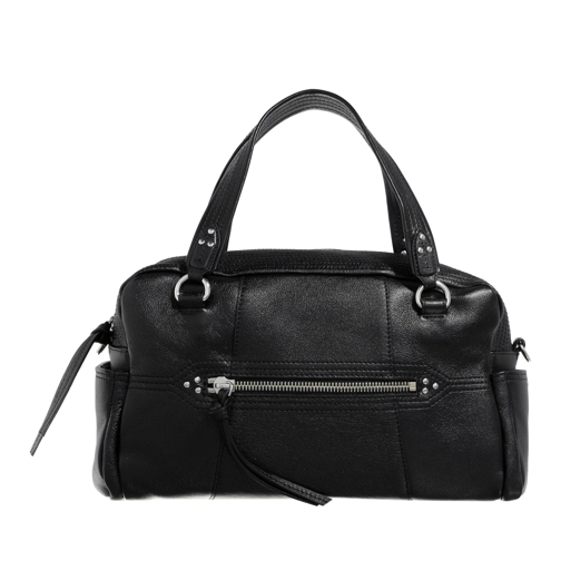 Jerome Dreyfuss Bowling Bag Lucky Bowling Buffallo Noir Silver