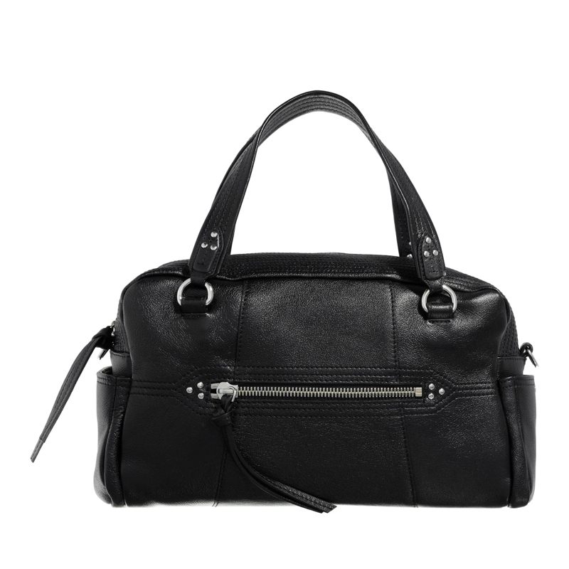 Jerome Dreyfuss Bowling Bag Lucky Bowling Buffalo Noir Silver