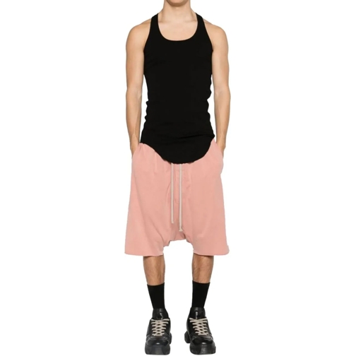 Rick Owens Korte broek Drawstring Pods Dark Pink rose (Image 2)