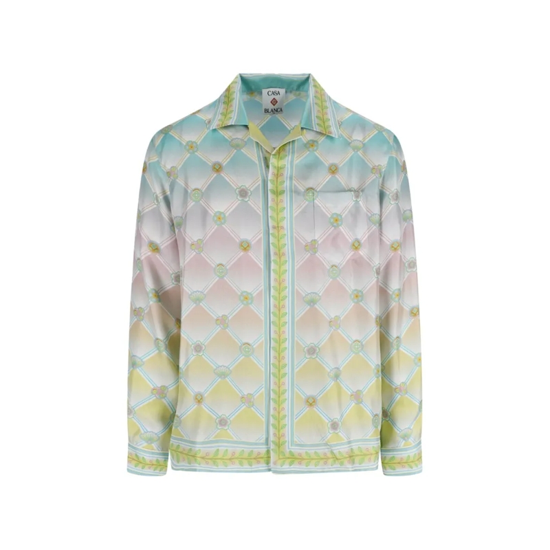Casablanca Hemd Seidenhemd mit Muster Multicolor(Image 2)