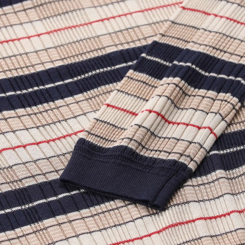 Rag & Bone T-Shirt Langarmshirt aus Seide-Baumwoll-Mix mehrfarbig(Image 3)